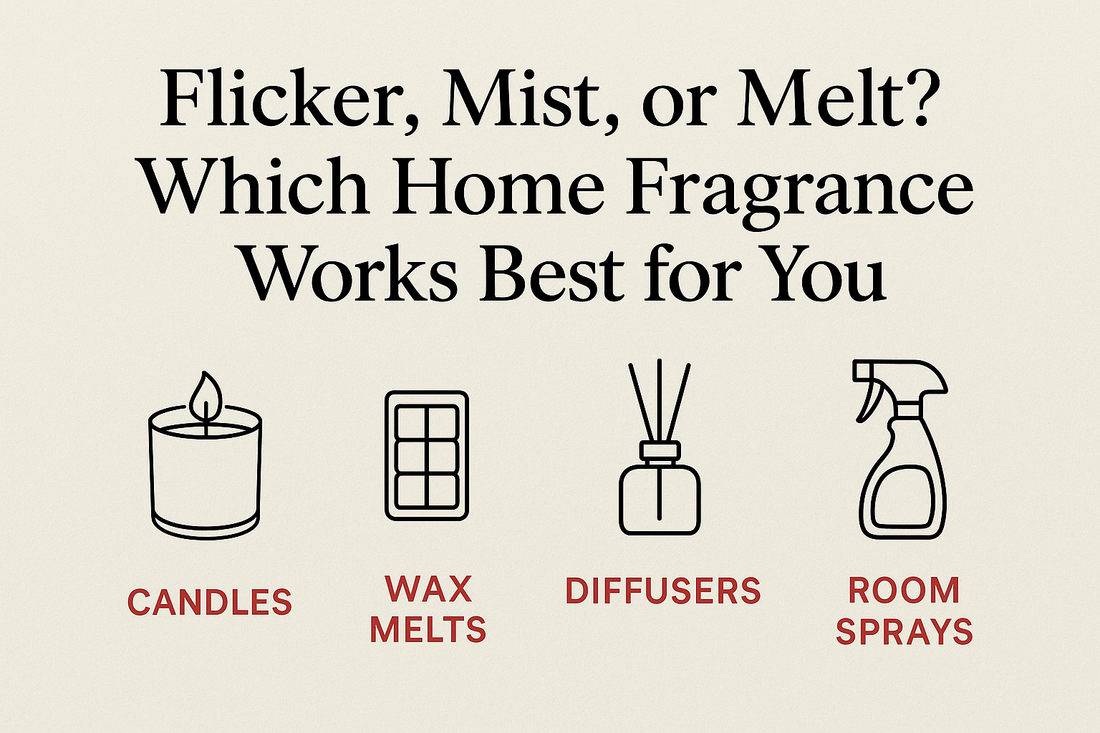 Flicker, Mist, or Melt? Which Home Fragrance Works Best for You