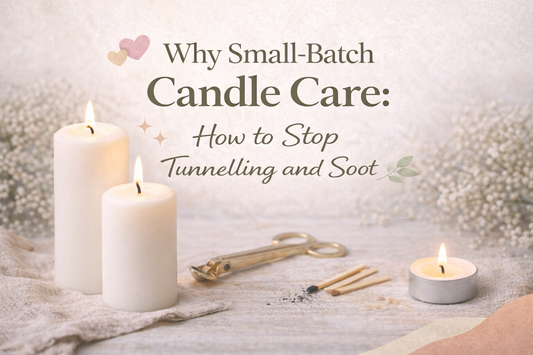 The Truth About Candle Care: How to Stop Tunnelling and Soot