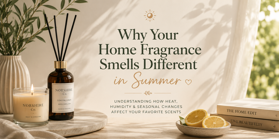 Why Home Fragrance Smells Different in Summer  Norshire Co.