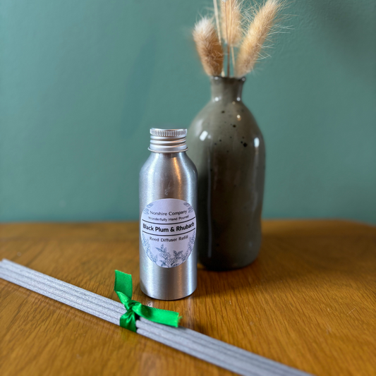Black Plum & Rhubarb Reed Diffuser Refill
