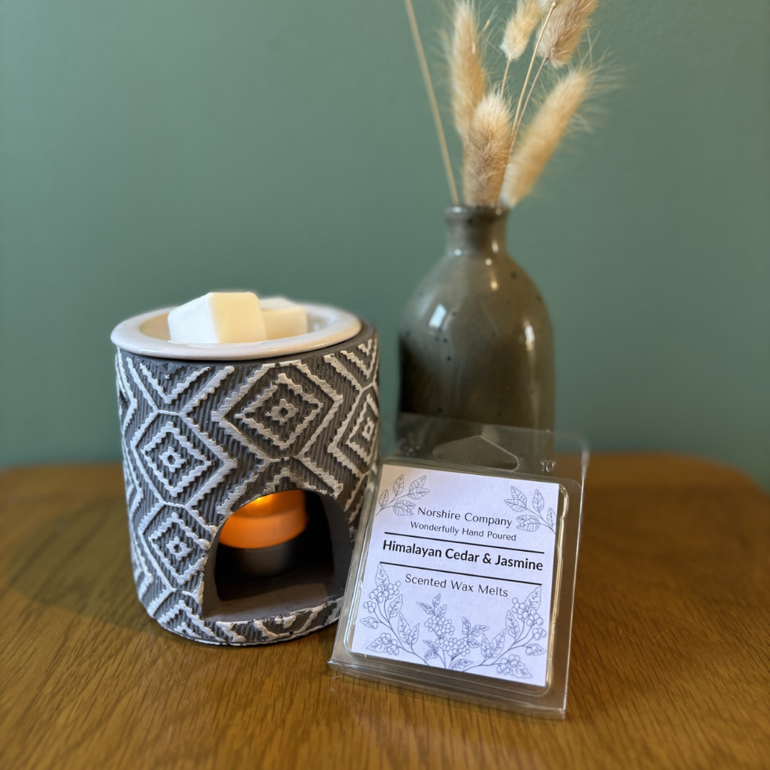 Himalayan Ceder & Jasmine Wax Melt Clamshell
