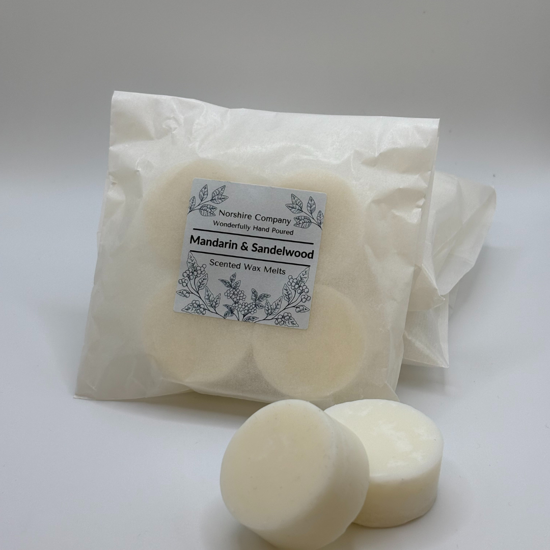 Mandarin & Sandalwood Wax Melts | Norshire Company