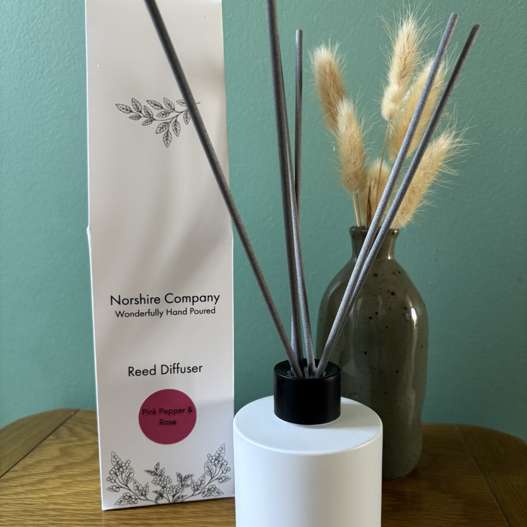 Pink Pepper & Rose Reed Diffuser | Norshire Company