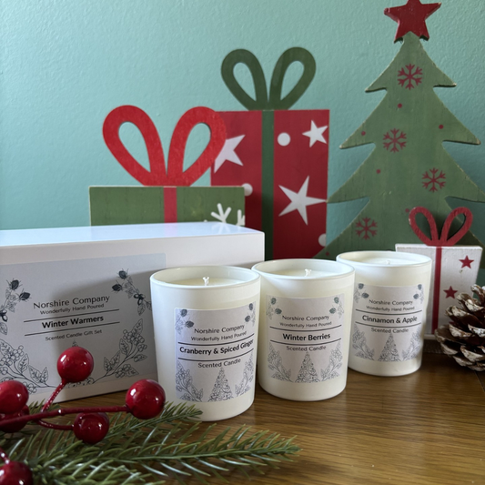 Winter Warmer Votive Gift Set